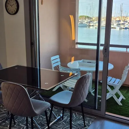 Lägenhet T2, Superbe Vue Renovee, Parking, Clim, Piscine Agde