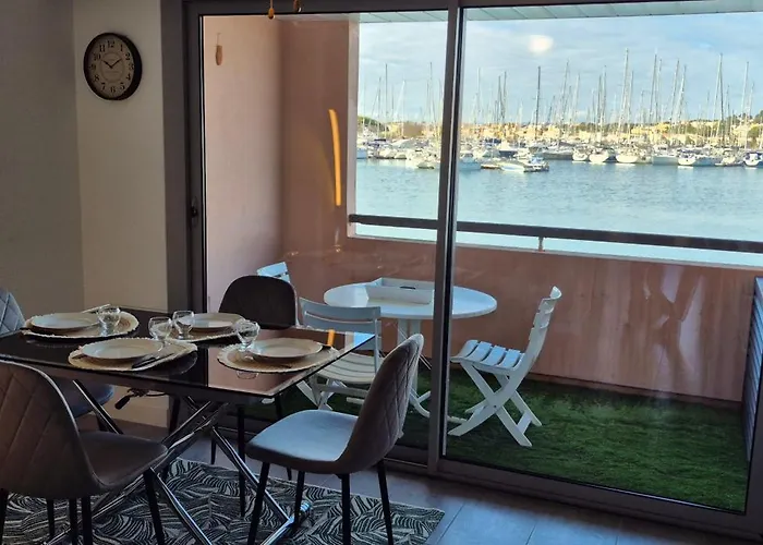 T2, Superbe Vue Renovee, Parking, Clim, Piscine Appartamento Agde