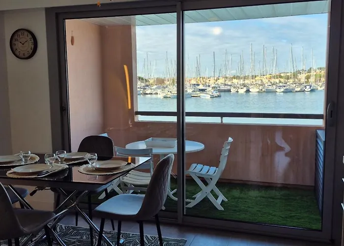 T2, Superbe Vue Renovee, Parking, Clim, Piscine Lägenhet *