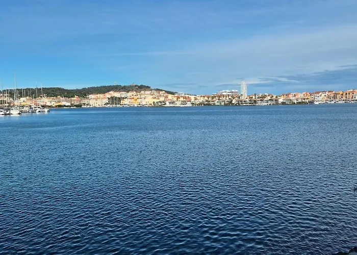 T2, Superbe Vue Renovee, Parking, Clim, Piscine Lägenhet *